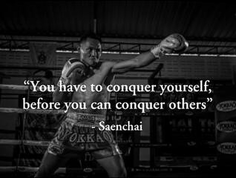 Conquer yourself before you conquer others